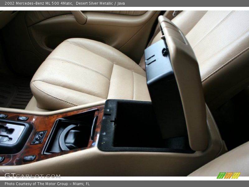 Desert Silver Metallic / Java 2002 Mercedes-Benz ML 500 4Matic