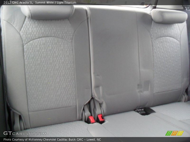 Summit White / Light Titanium 2012 GMC Acadia SL