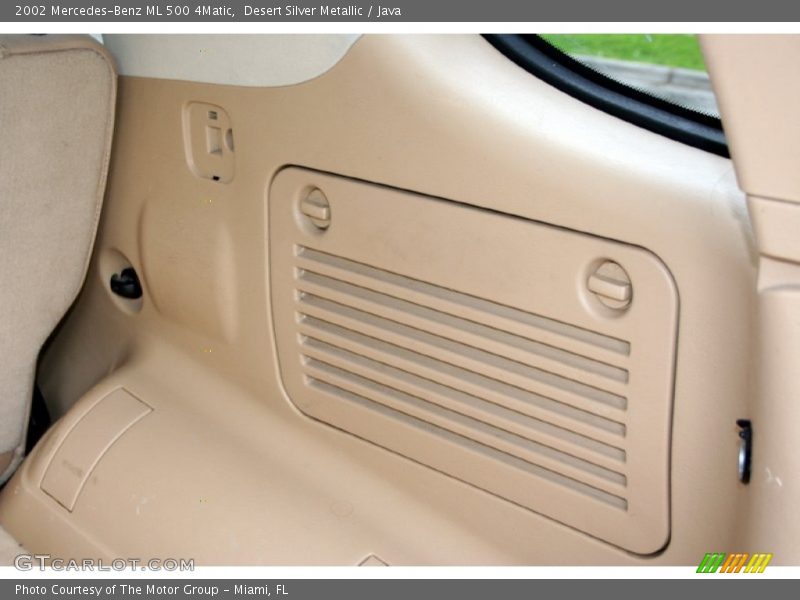 Desert Silver Metallic / Java 2002 Mercedes-Benz ML 500 4Matic