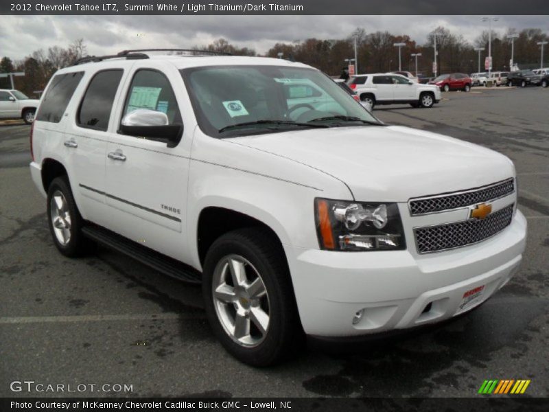 Front 3/4 View of 2012 Tahoe LTZ