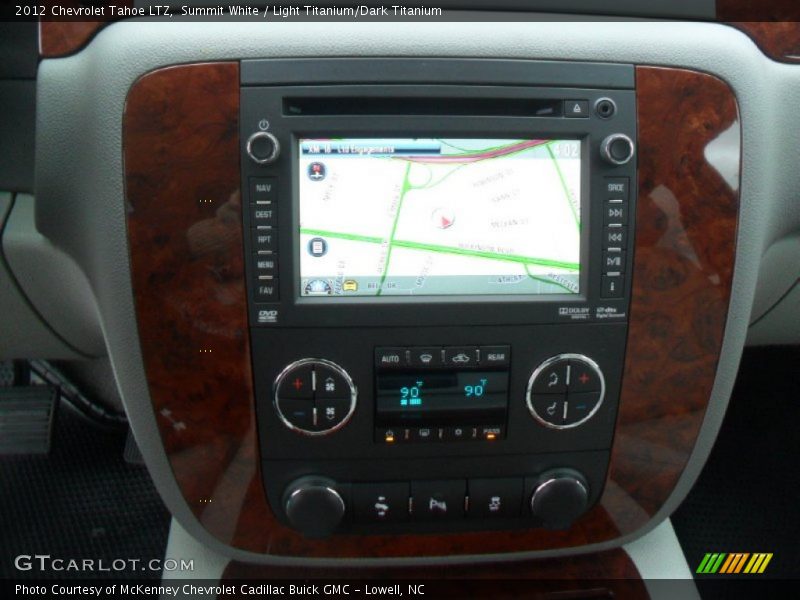 Navigation of 2012 Tahoe LTZ