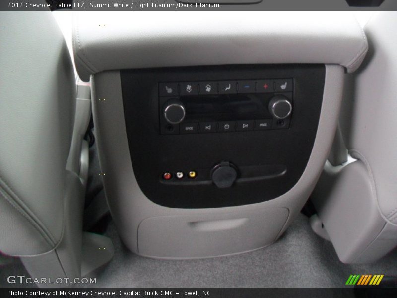 Summit White / Light Titanium/Dark Titanium 2012 Chevrolet Tahoe LTZ