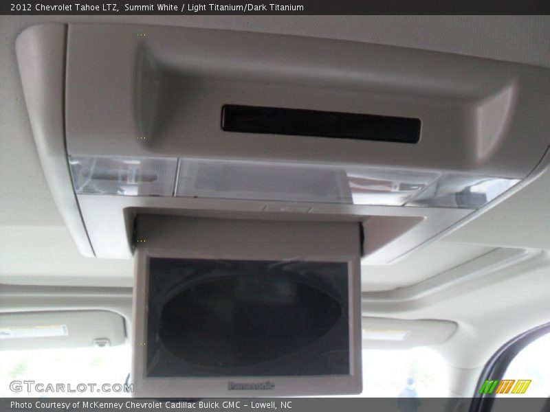 Summit White / Light Titanium/Dark Titanium 2012 Chevrolet Tahoe LTZ