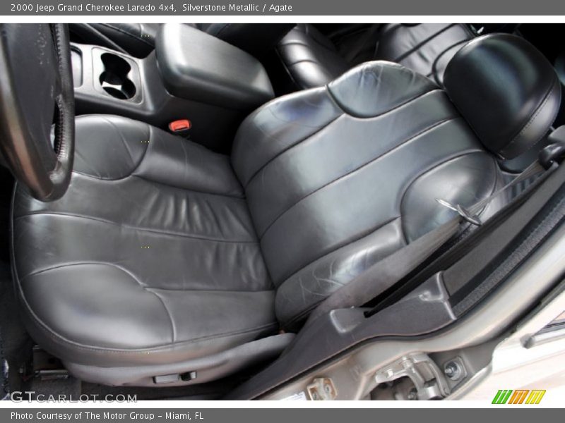 Silverstone Metallic / Agate 2000 Jeep Grand Cherokee Laredo 4x4
