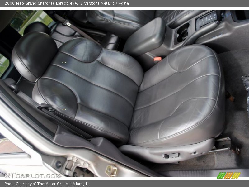Silverstone Metallic / Agate 2000 Jeep Grand Cherokee Laredo 4x4
