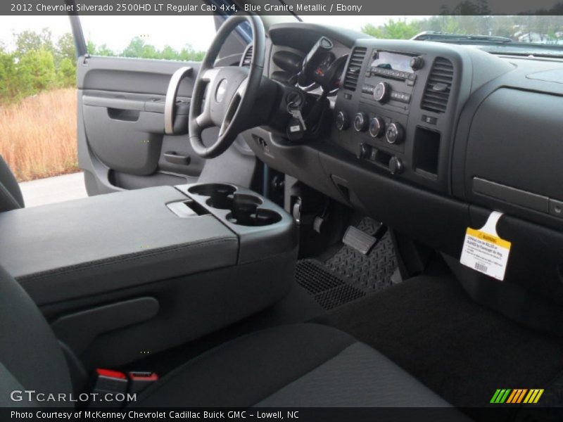 Blue Granite Metallic / Ebony 2012 Chevrolet Silverado 2500HD LT Regular Cab 4x4