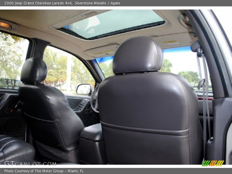 Silverstone Metallic / Agate 2000 Jeep Grand Cherokee Laredo 4x4