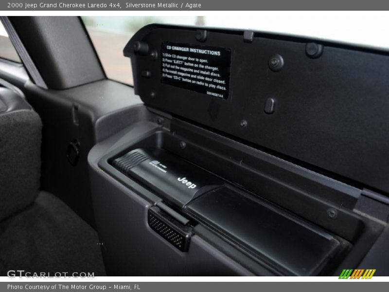 Silverstone Metallic / Agate 2000 Jeep Grand Cherokee Laredo 4x4