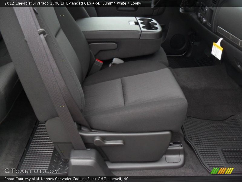 Summit White / Ebony 2012 Chevrolet Silverado 1500 LT Extended Cab 4x4