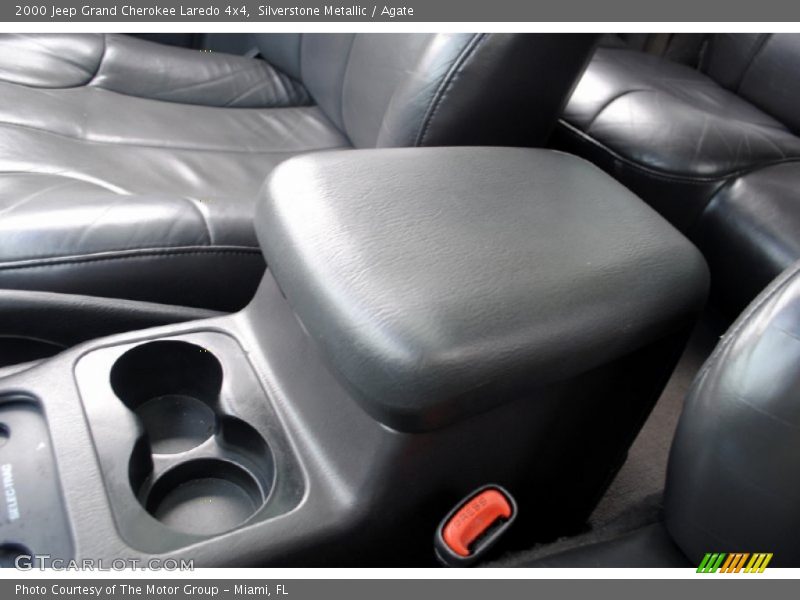 Silverstone Metallic / Agate 2000 Jeep Grand Cherokee Laredo 4x4