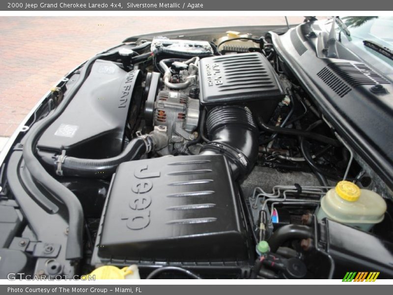 Silverstone Metallic / Agate 2000 Jeep Grand Cherokee Laredo 4x4
