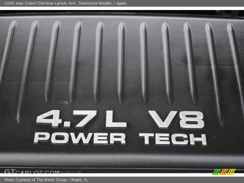 Silverstone Metallic / Agate 2000 Jeep Grand Cherokee Laredo 4x4