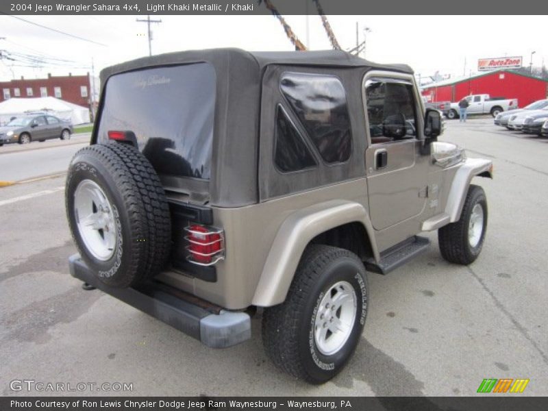 Light Khaki Metallic / Khaki 2004 Jeep Wrangler Sahara 4x4