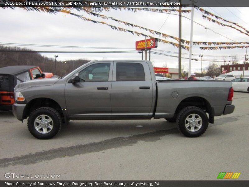 Mineral Gray Metallic / Dark Slate/Medium Graystone 2010 Dodge Ram 2500 ST Crew Cab 4x4