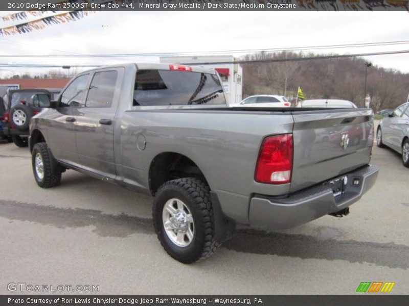 Mineral Gray Metallic / Dark Slate/Medium Graystone 2010 Dodge Ram 2500 ST Crew Cab 4x4