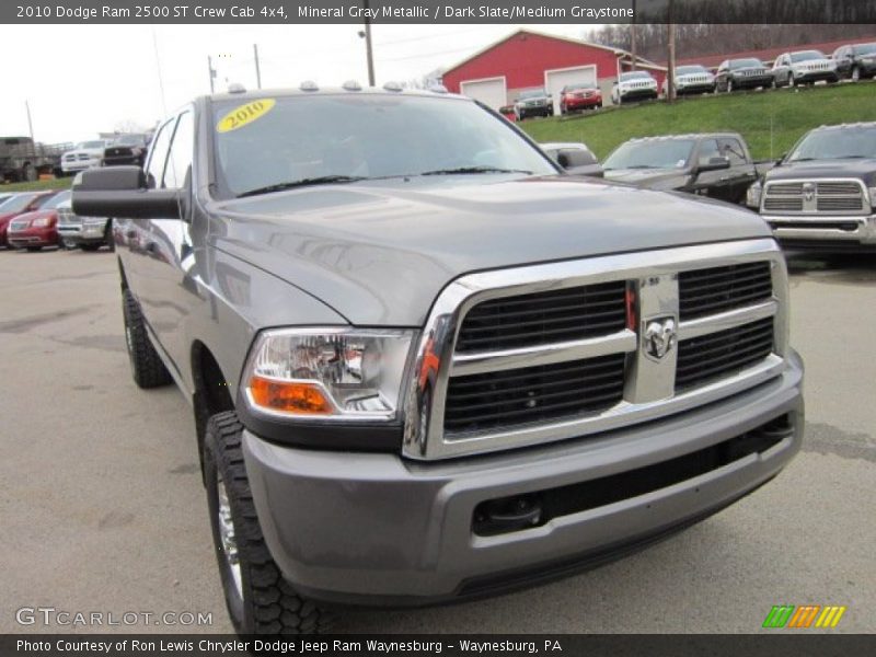 Mineral Gray Metallic / Dark Slate/Medium Graystone 2010 Dodge Ram 2500 ST Crew Cab 4x4