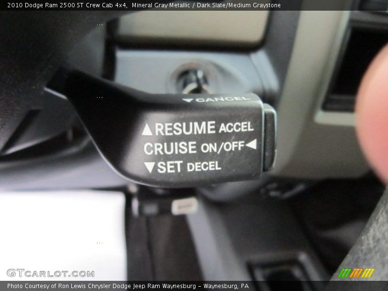 Mineral Gray Metallic / Dark Slate/Medium Graystone 2010 Dodge Ram 2500 ST Crew Cab 4x4