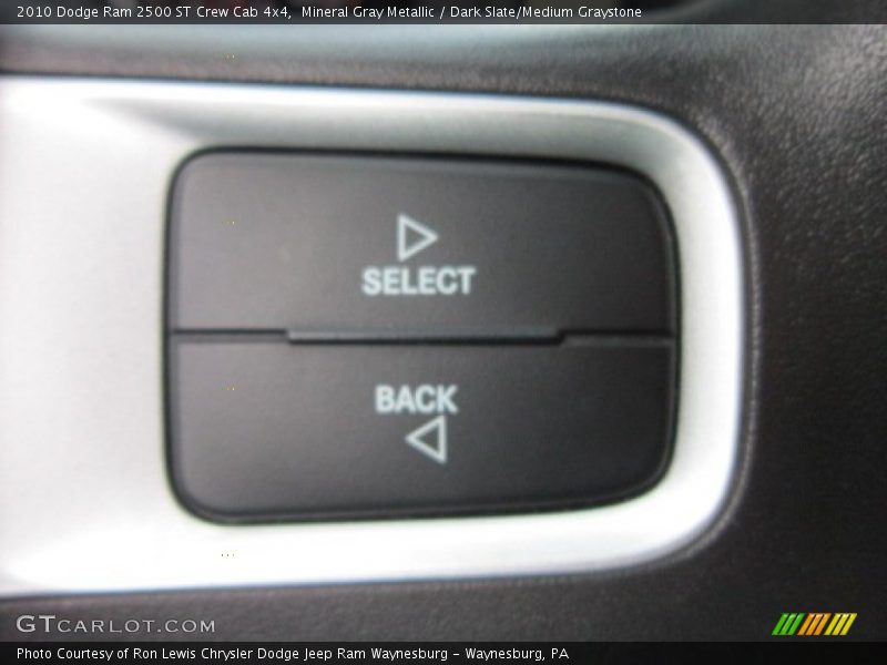 Mineral Gray Metallic / Dark Slate/Medium Graystone 2010 Dodge Ram 2500 ST Crew Cab 4x4