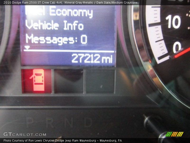 Mineral Gray Metallic / Dark Slate/Medium Graystone 2010 Dodge Ram 2500 ST Crew Cab 4x4