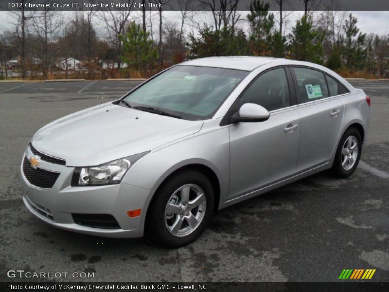 Silver Ice Metallic / Jet Black 2012 Chevrolet Cruze LT