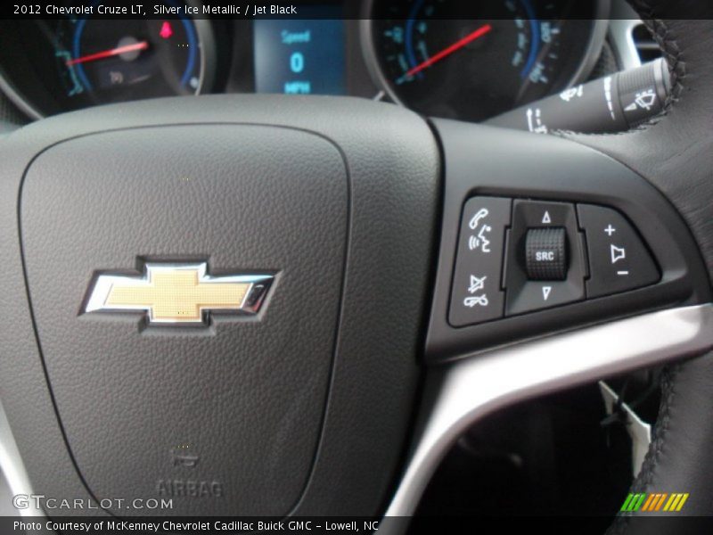 Silver Ice Metallic / Jet Black 2012 Chevrolet Cruze LT