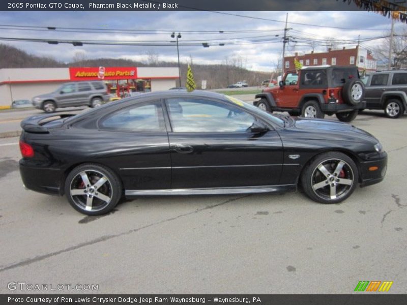 Custom Wheels of 2005 GTO Coupe