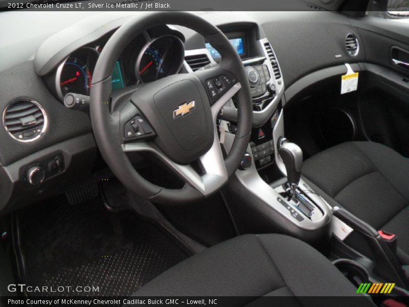 Silver Ice Metallic / Jet Black 2012 Chevrolet Cruze LT