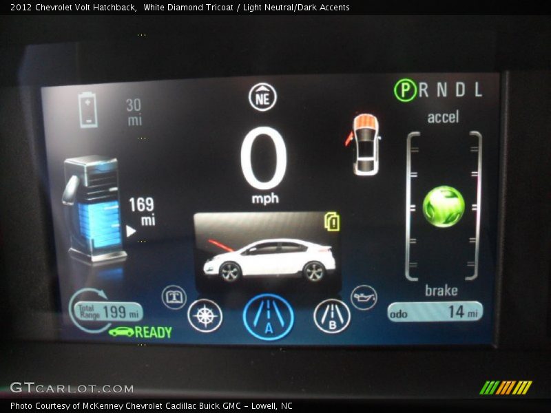  2012 Volt Hatchback Hatchback Gauges