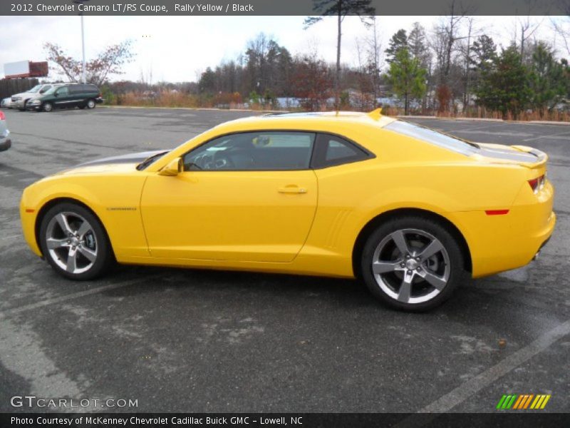  2012 Camaro LT/RS Coupe Rally Yellow