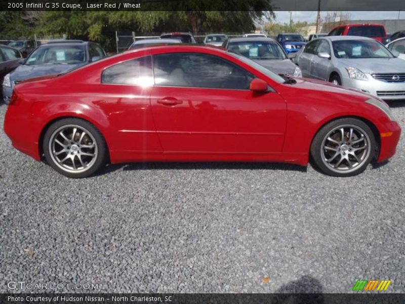 Laser Red / Wheat 2005 Infiniti G 35 Coupe