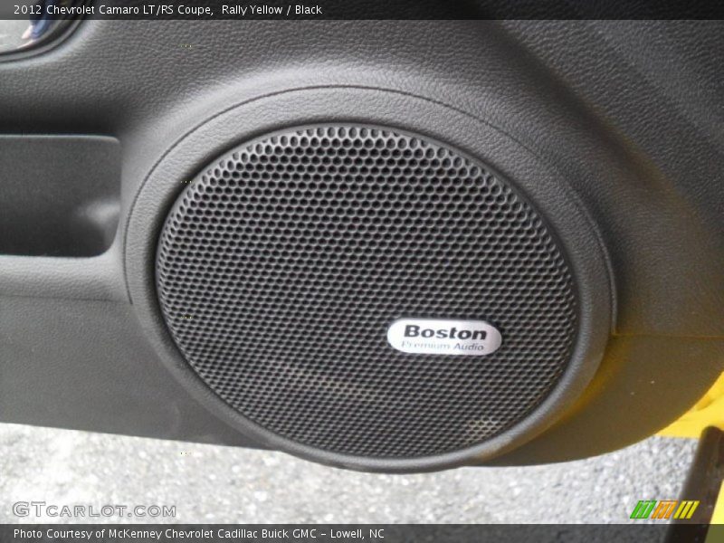 Rally Yellow / Black 2012 Chevrolet Camaro LT/RS Coupe
