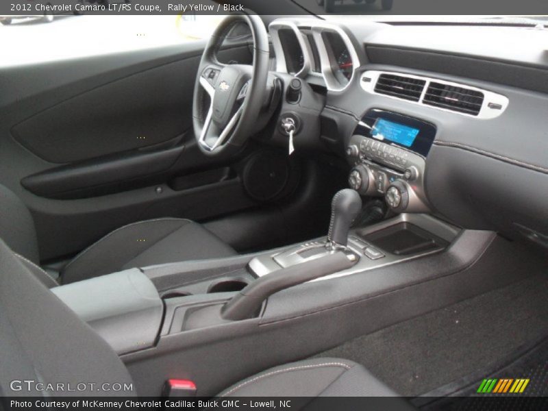 Rally Yellow / Black 2012 Chevrolet Camaro LT/RS Coupe