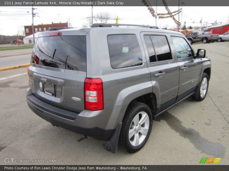 Mineral Gray Metallic / Dark Slate Gray 2011 Jeep Patriot Latitude 4x4