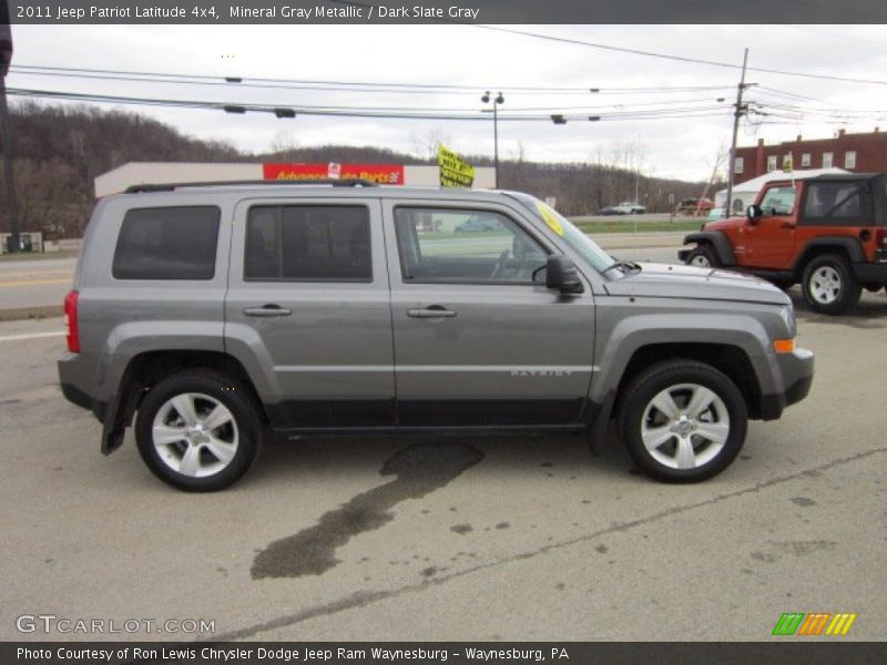 Mineral Gray Metallic / Dark Slate Gray 2011 Jeep Patriot Latitude 4x4