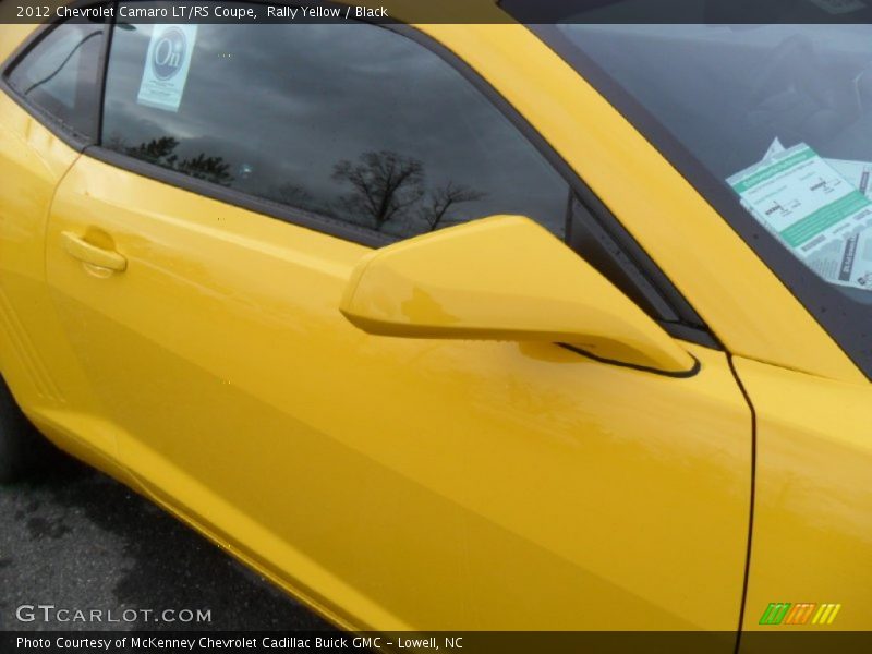 Rally Yellow / Black 2012 Chevrolet Camaro LT/RS Coupe