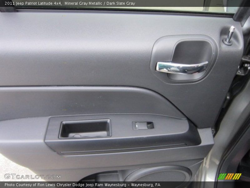 Mineral Gray Metallic / Dark Slate Gray 2011 Jeep Patriot Latitude 4x4