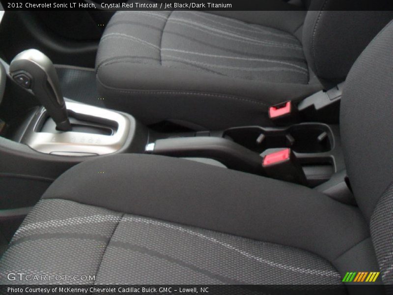 Crystal Red Tintcoat / Jet Black/Dark Titanium 2012 Chevrolet Sonic LT Hatch