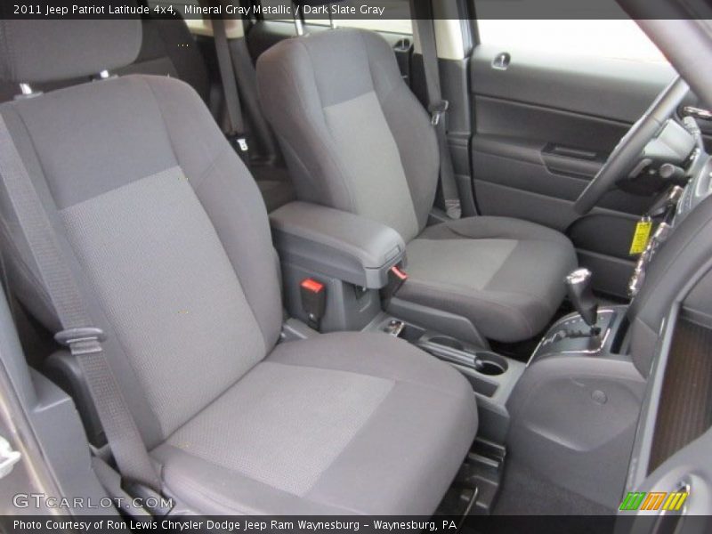 Mineral Gray Metallic / Dark Slate Gray 2011 Jeep Patriot Latitude 4x4