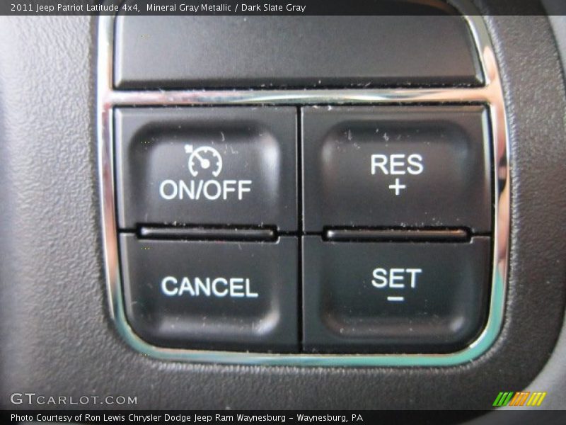 Mineral Gray Metallic / Dark Slate Gray 2011 Jeep Patriot Latitude 4x4
