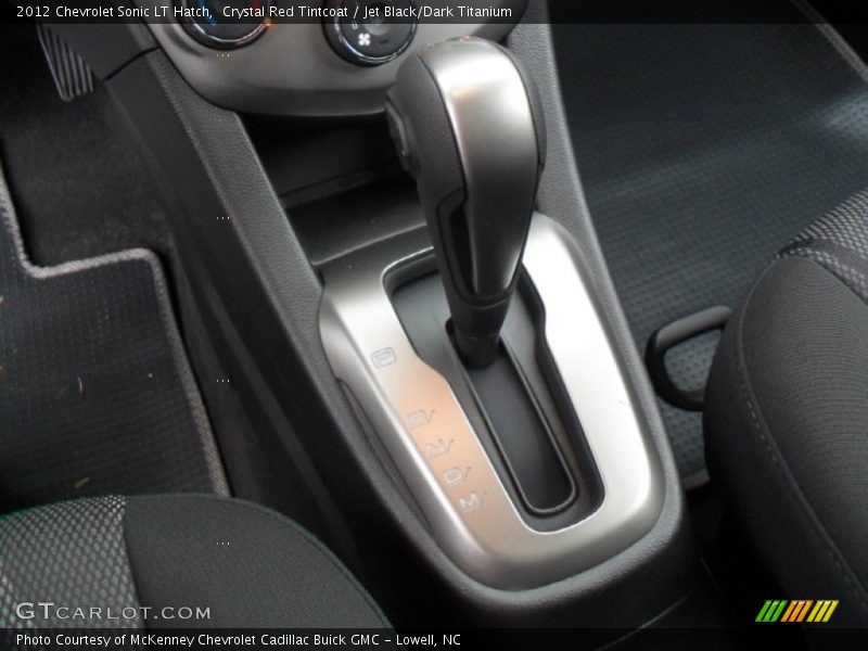 Crystal Red Tintcoat / Jet Black/Dark Titanium 2012 Chevrolet Sonic LT Hatch