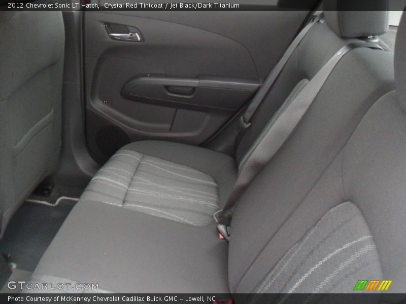 Crystal Red Tintcoat / Jet Black/Dark Titanium 2012 Chevrolet Sonic LT Hatch