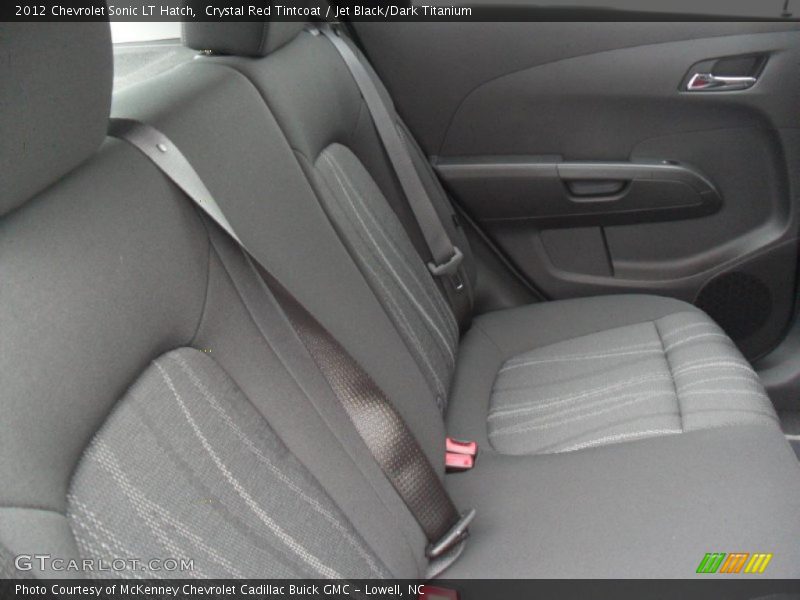 Crystal Red Tintcoat / Jet Black/Dark Titanium 2012 Chevrolet Sonic LT Hatch