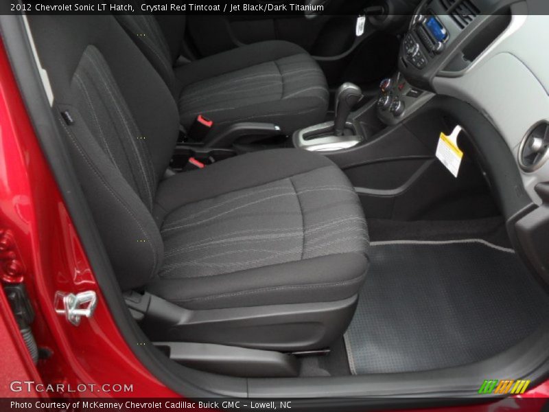 Crystal Red Tintcoat / Jet Black/Dark Titanium 2012 Chevrolet Sonic LT Hatch