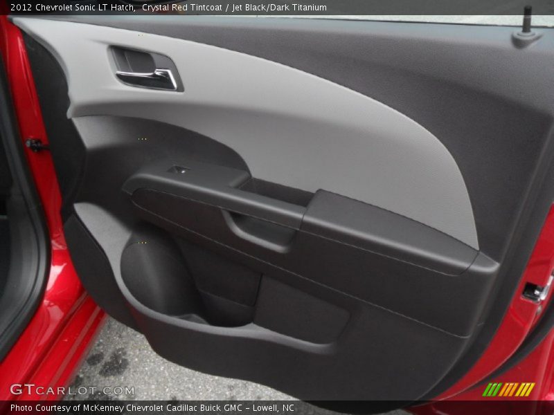 Crystal Red Tintcoat / Jet Black/Dark Titanium 2012 Chevrolet Sonic LT Hatch