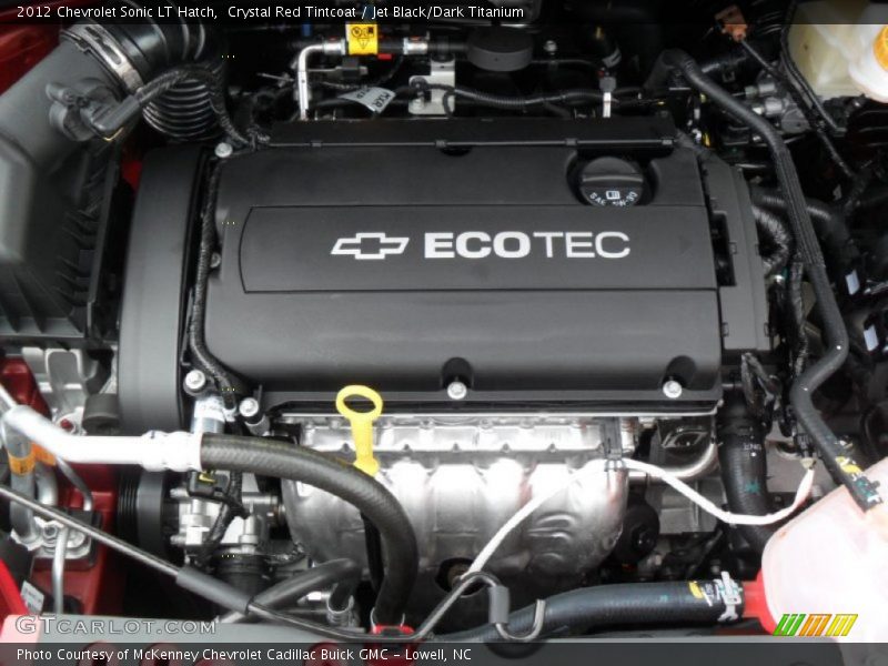 Crystal Red Tintcoat / Jet Black/Dark Titanium 2012 Chevrolet Sonic LT Hatch