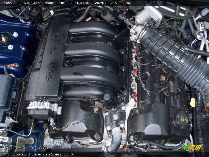 Midnight Blue Pearl / Dark Slate Gray/Medium Slate Gray 2005 Dodge Magnum SE
