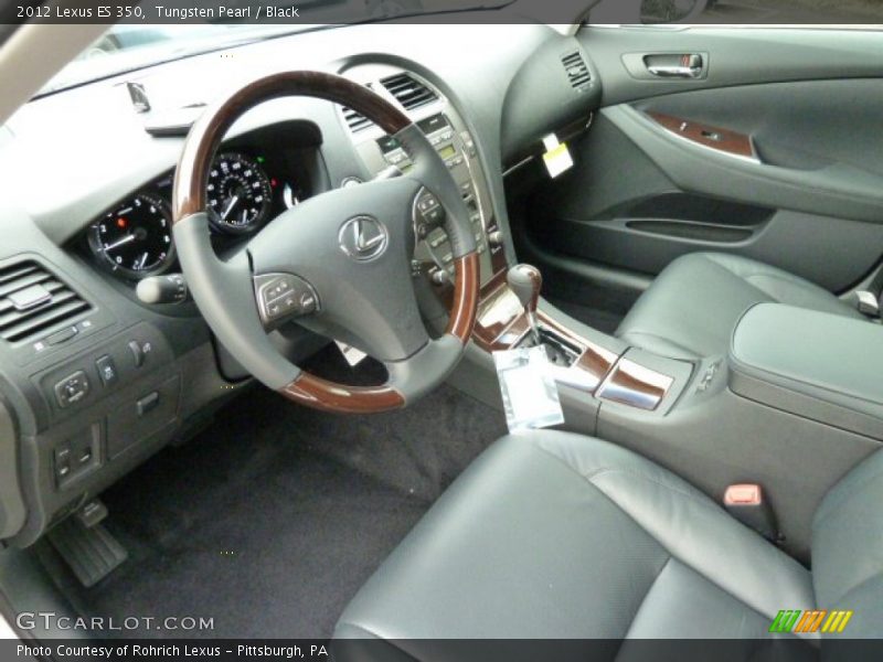  2012 ES 350 Black Interior