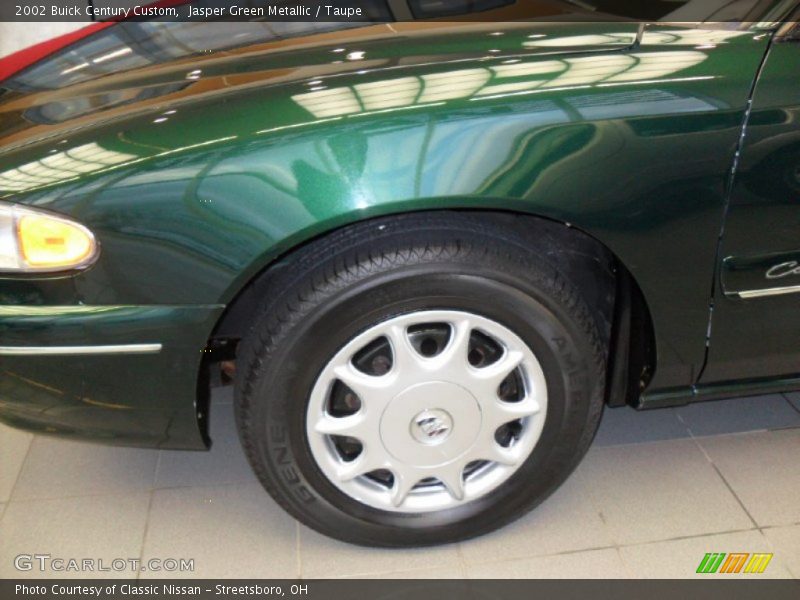 Jasper Green Metallic / Taupe 2002 Buick Century Custom