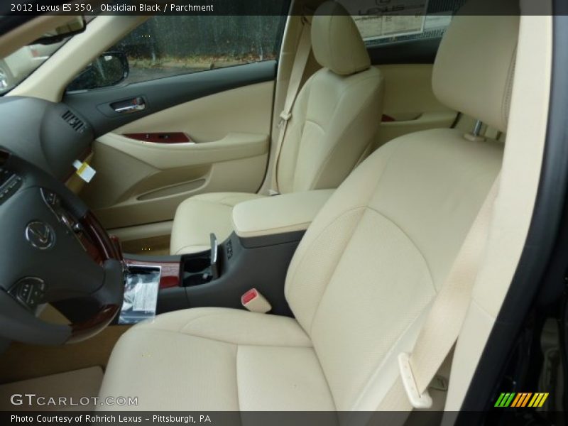 Obsidian Black / Parchment 2012 Lexus ES 350