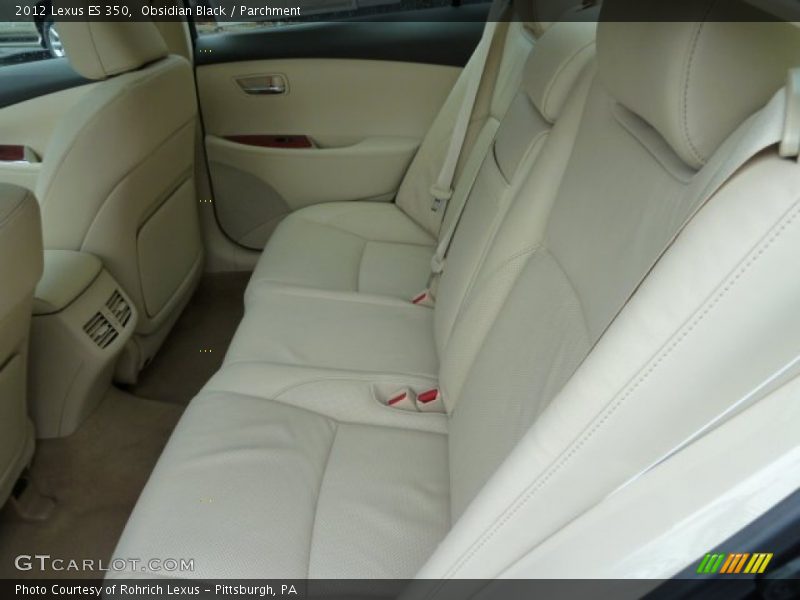 Obsidian Black / Parchment 2012 Lexus ES 350
